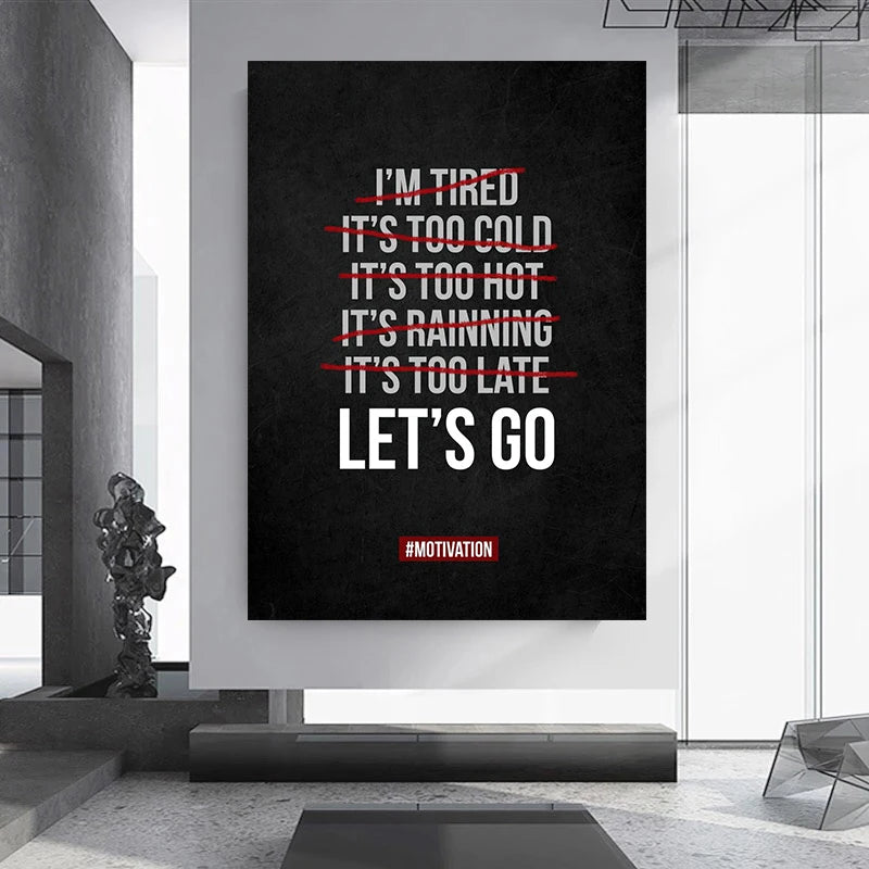 Motivational Wall Picture