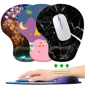 Ergonomic Mouse Pad with Wrist Rest